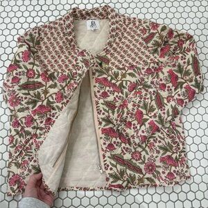 Floral Quilted Women's Jacket